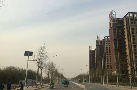 華通遠(yuǎn)航太陽能供電設(shè)備監(jiān)控系統(tǒng)助力香河大愛城建設(shè)