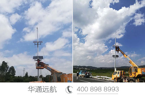 太陽能供電設(shè)備為云南曲靖東過境高速保駕護(hù)航