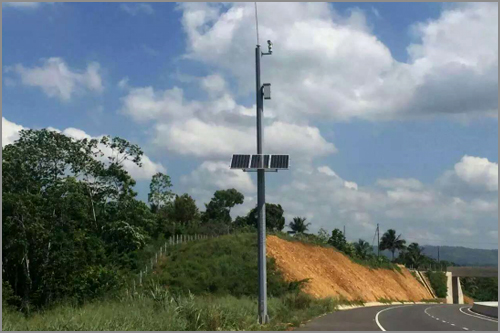 牙買加南北高速公路太陽能供電系統(tǒng)——華通遠航