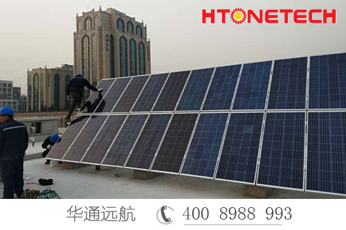 太陽(yáng)能智慧園區(qū)監(jiān)控供電，信息智能一體化